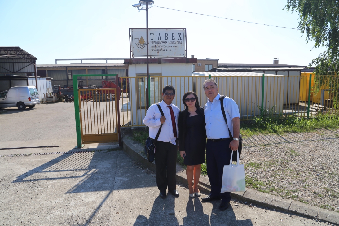 Meetings in Sremska Mitrovica in Serbia