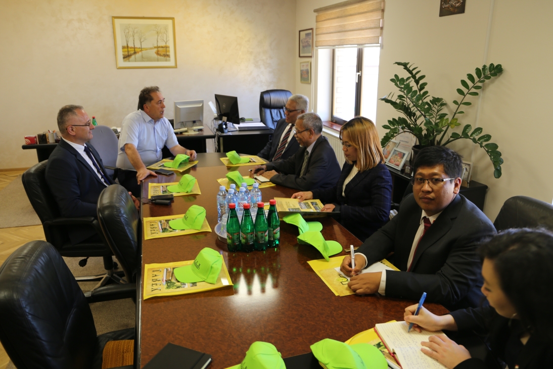 Meetings in Sremska Mitrovica in Serbia