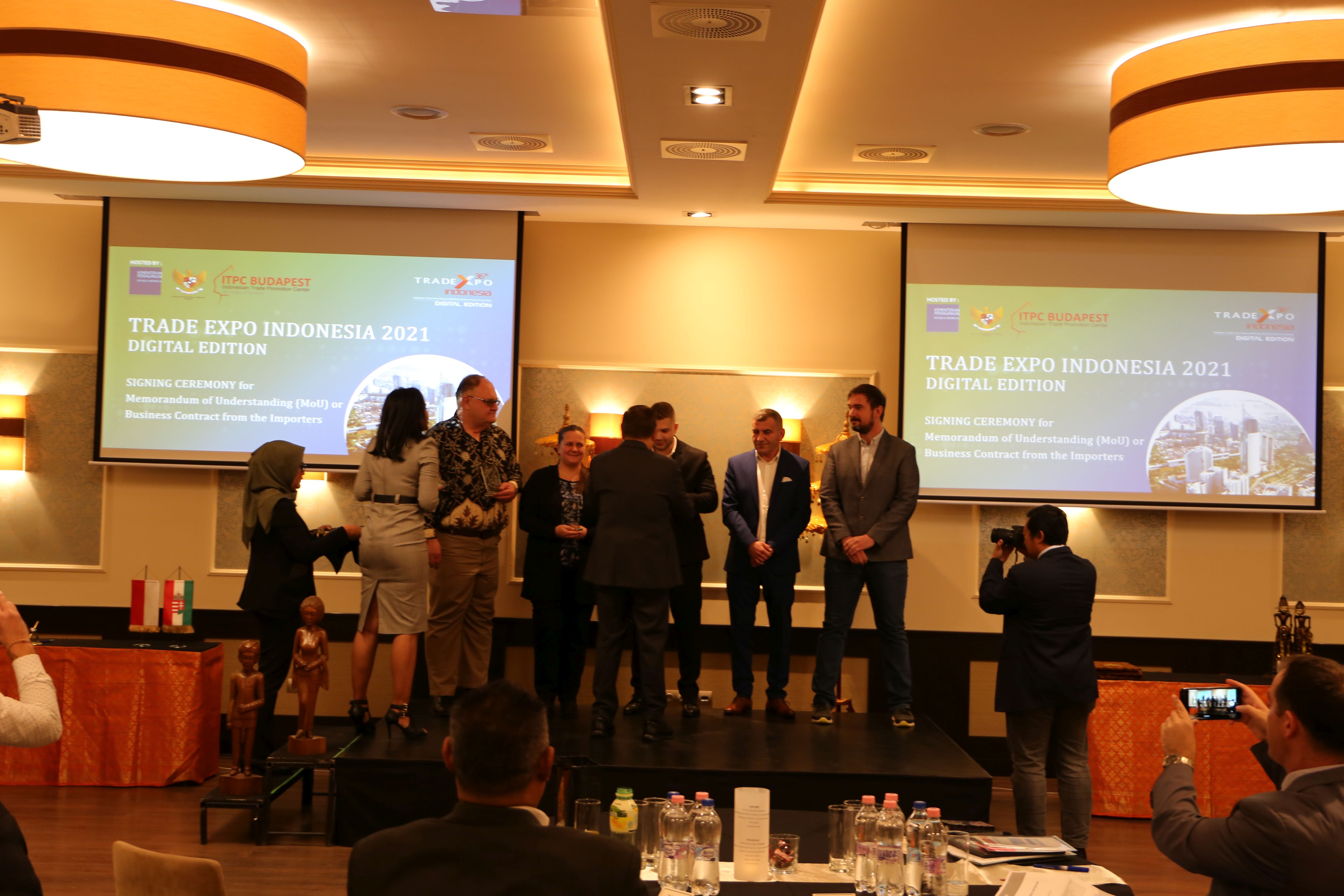 Opening Ceremony of the Trade Expo Indonesia Digital Edition 2021 in Budapest