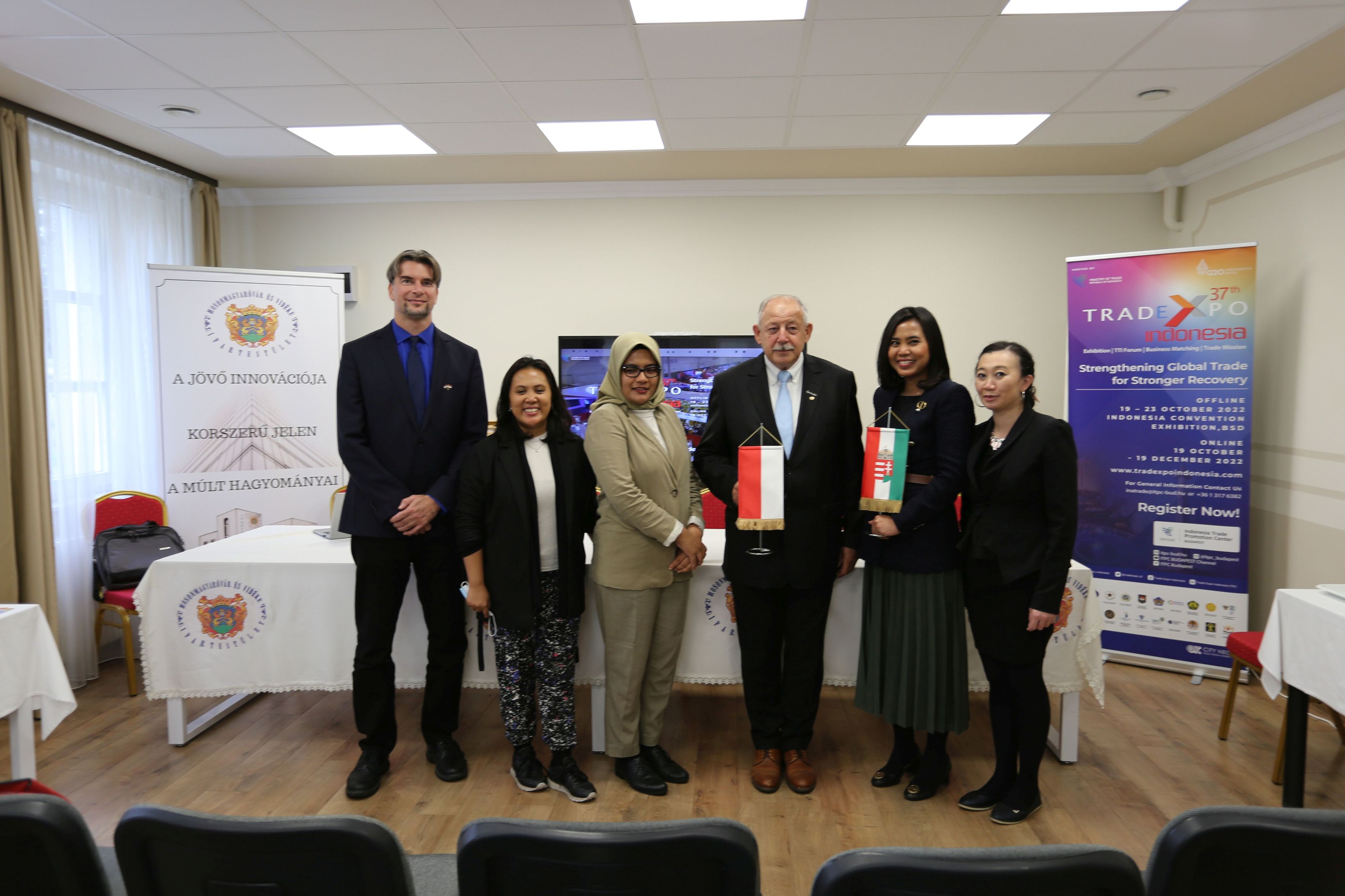 Dissemination of Trade Expo Indonesia 2022 at the Industry Association in Mosonmagyaróvár
