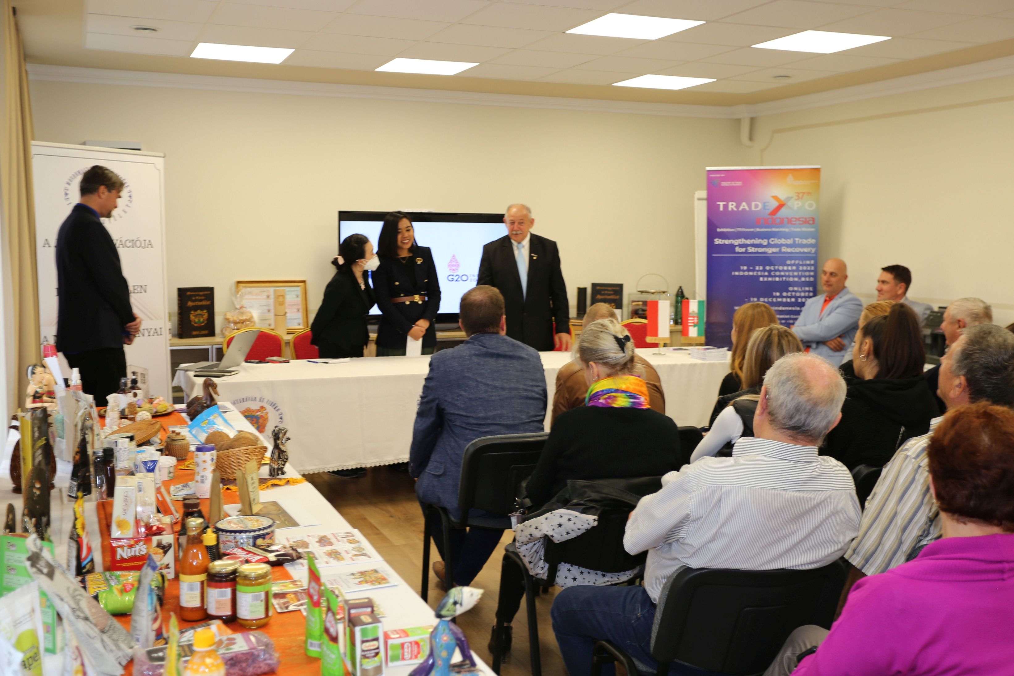 Dissemination of Trade Expo Indonesia 2022 at the Industry Association in Mosonmagyaróvár