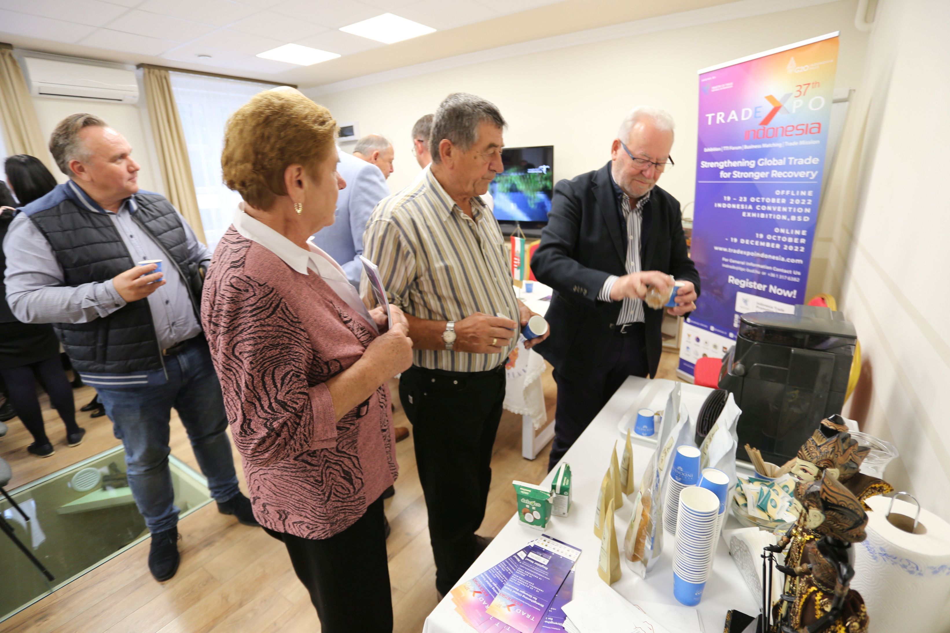Dissemination of Trade Expo Indonesia 2022 at the Industry Association in Mosonmagyaróvár