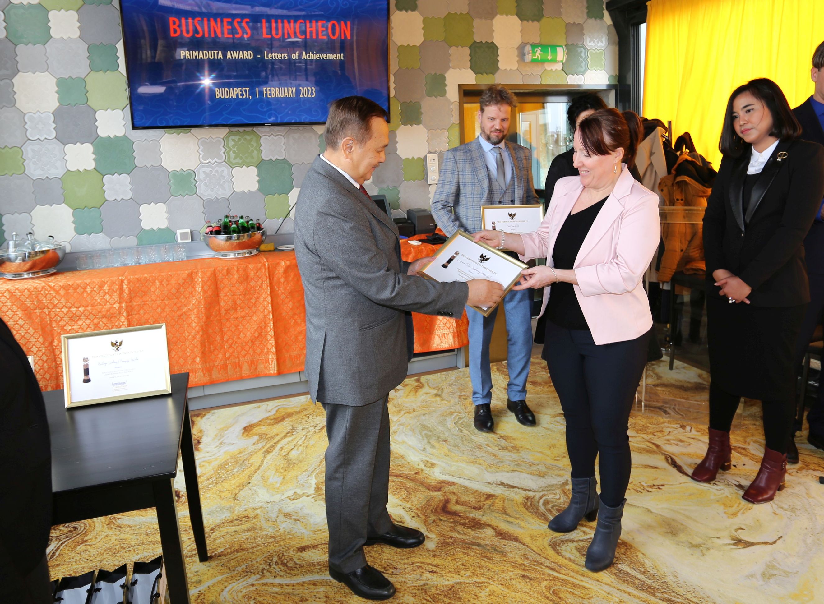 Primaduta Award - Business Luncheon
