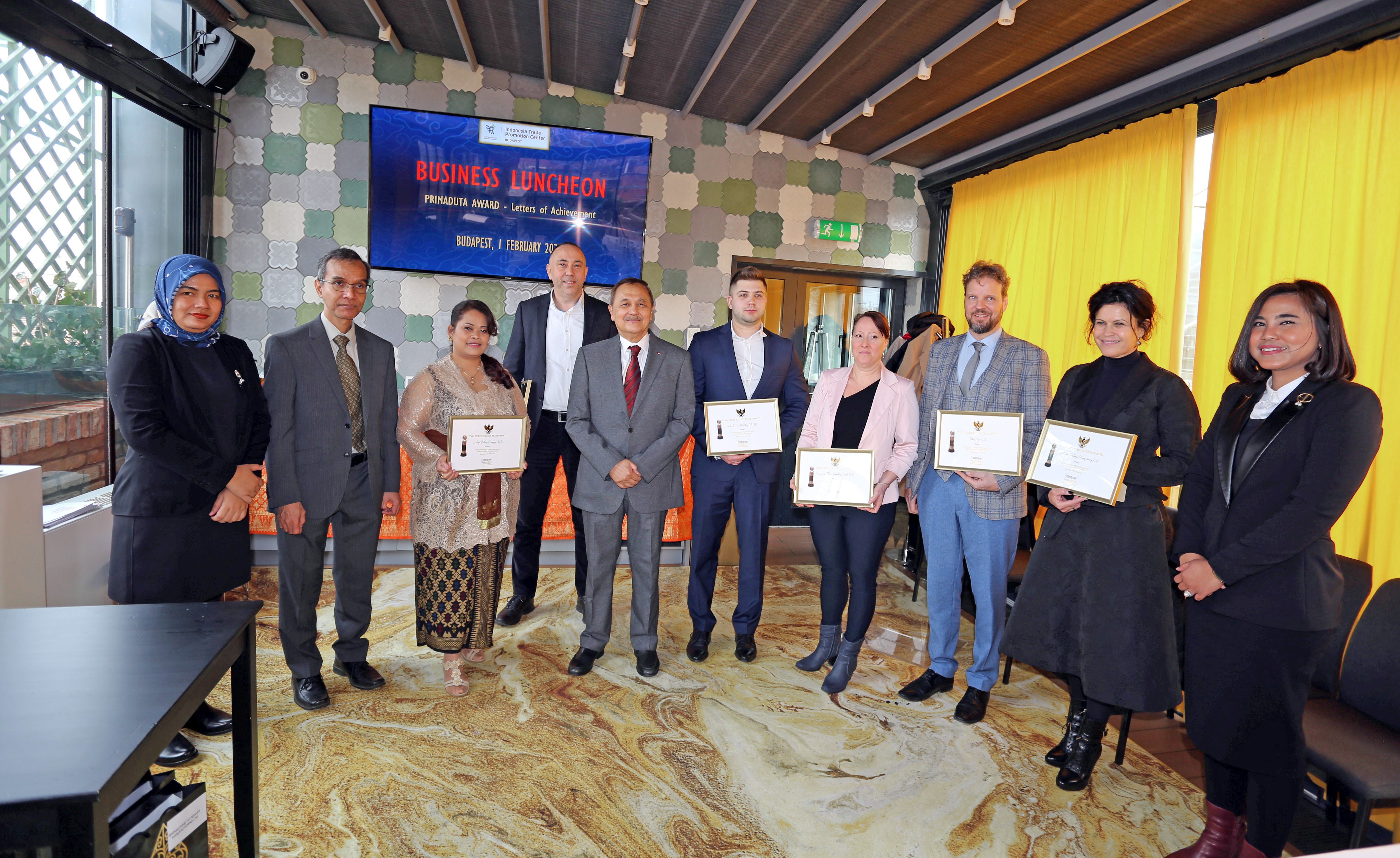 Primaduta Award - Business Luncheon