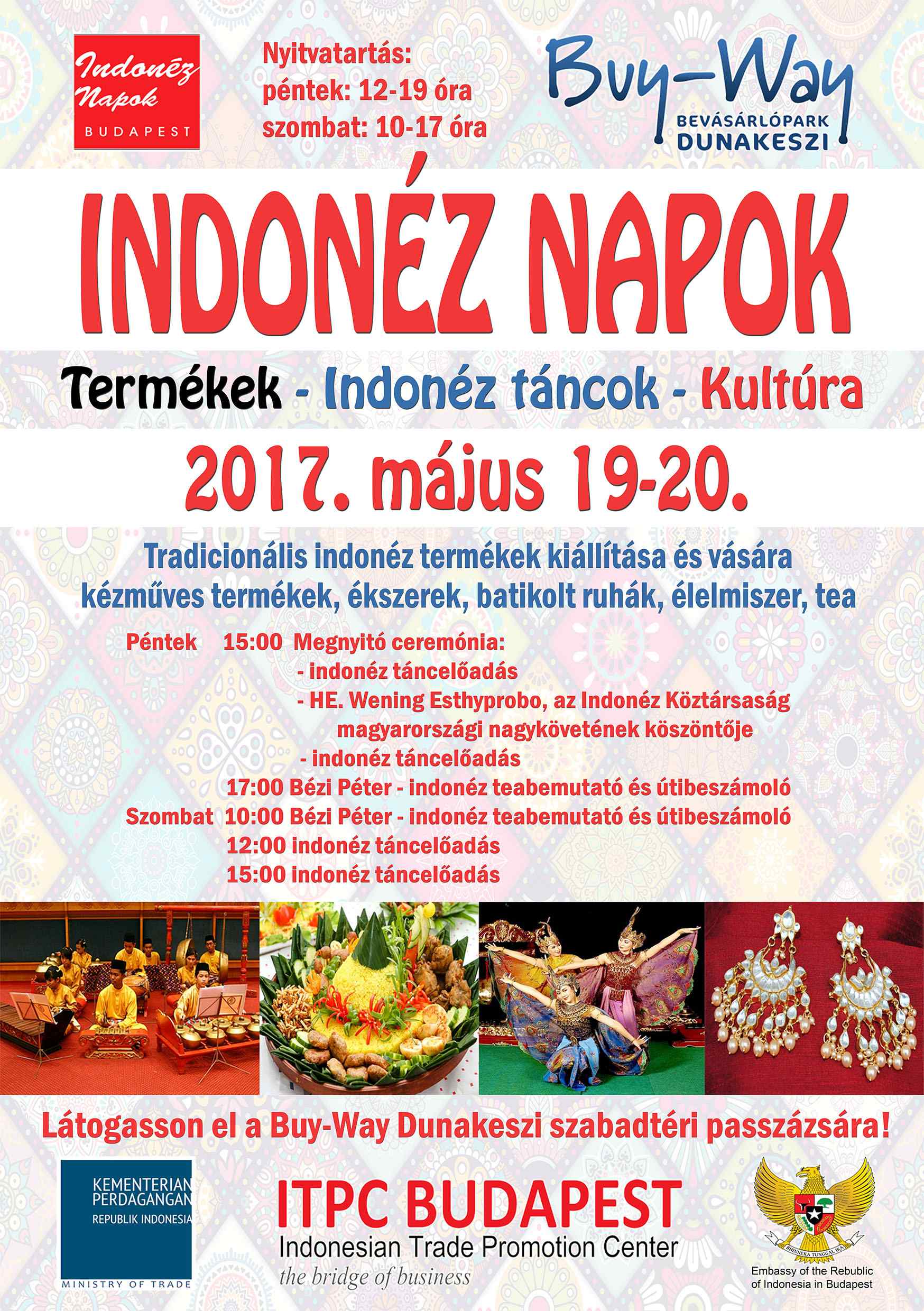 INDONÉZ NAPOK - BUY-WAY DUNAKESZI