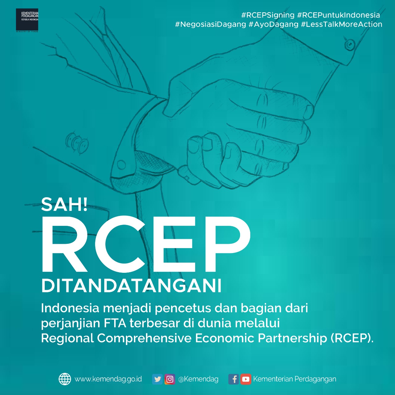 Regional Comprehensive Economic Partnership (RCEP) signed