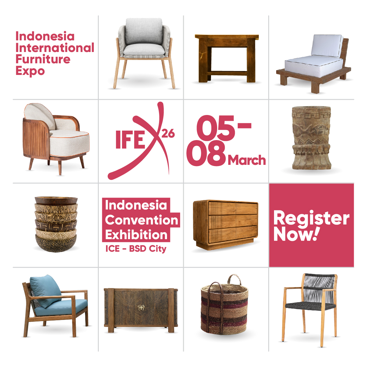 International Furniture Exhibition Indonesia 2026 