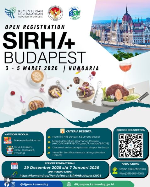 SAATNYA PRODUK KITA TEMBUS PASAR EROPA!